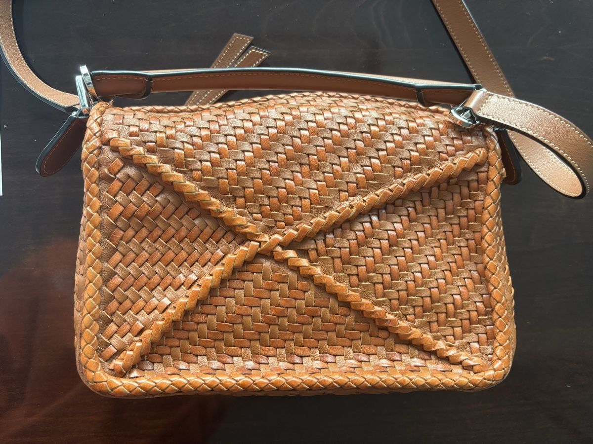 Loewe Borse da donna: Loewe Puzzle Small - Woven - Brown – Usato da Kilchberg ZH venduto da joa_v7bl 2