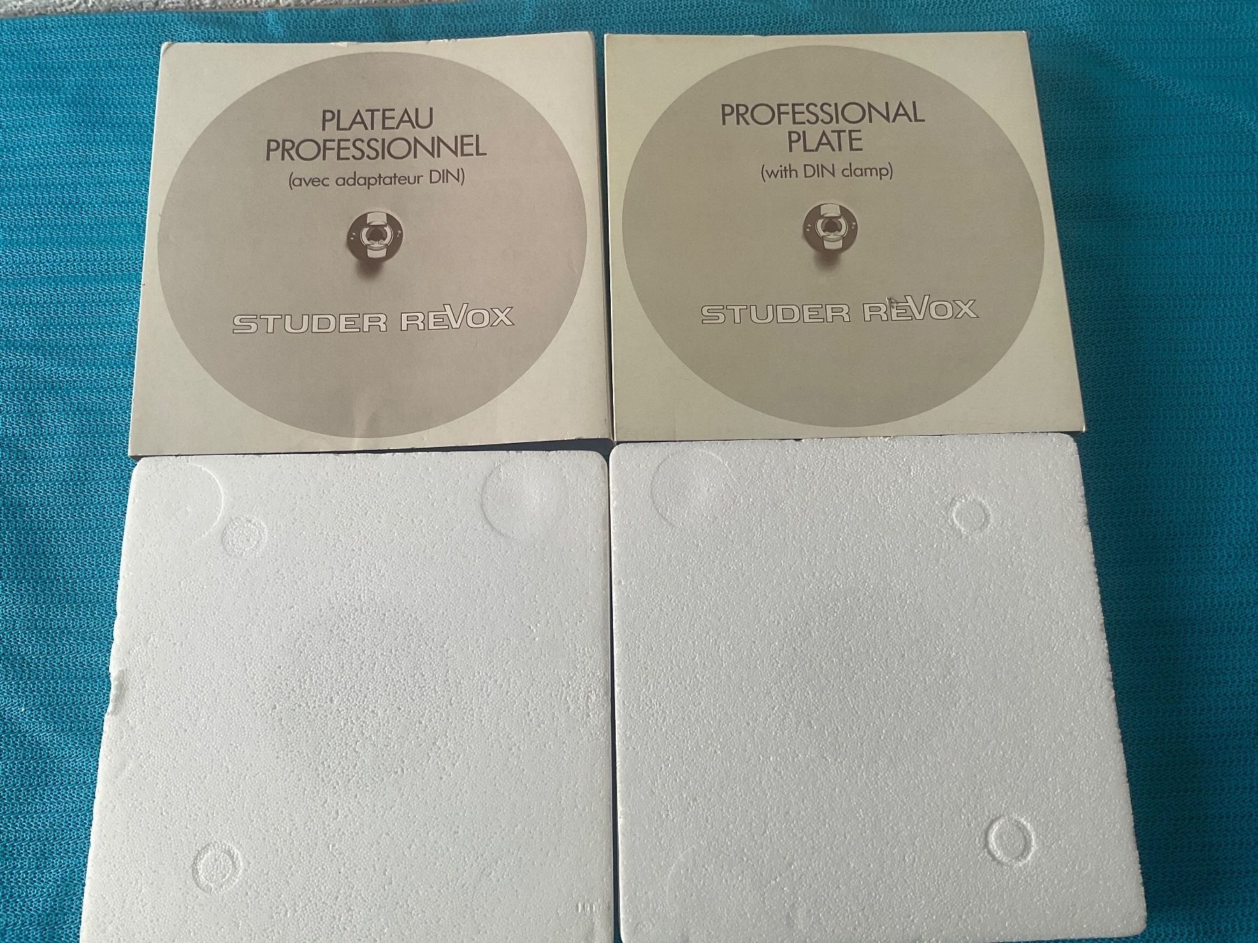 Studer Apparecchi a nastro: 2 X Studer Professional Plate – Usato da Langenthal venduto da Kotade 1