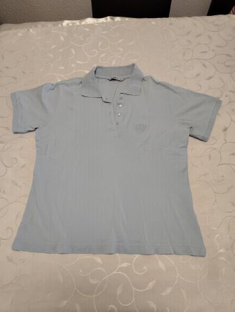 hellblaues Polo Shirt Gr M