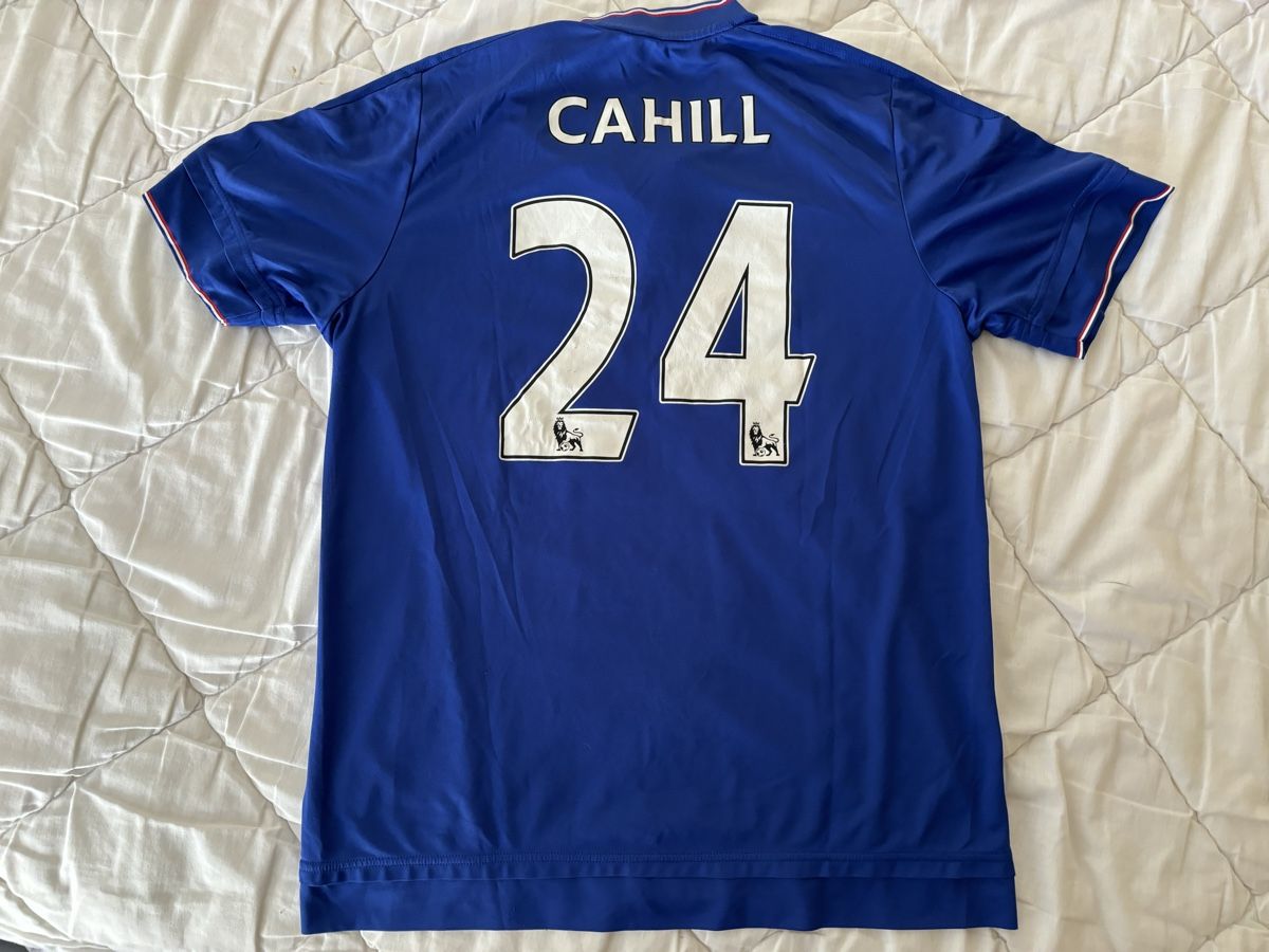 Adidas Canottiere & Pantaloni: Chelsea n24 Cahill maillot – Usato da Le Grand-Saconnex venduto da focamix 3