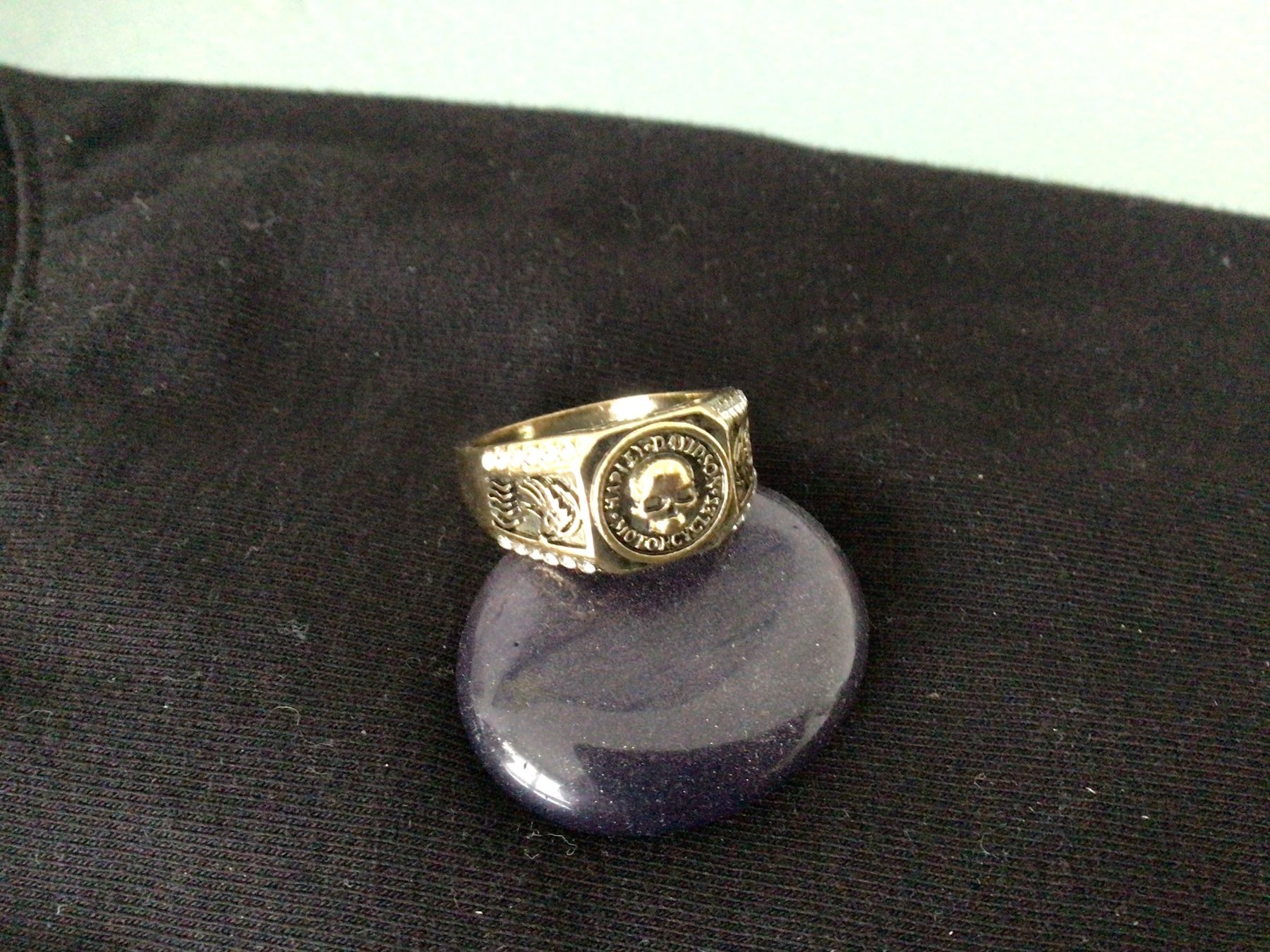 Harley-Davidson Anelli: Harley Davidson Skull Ring – Usato da Oetwil am See venduto da ifnam