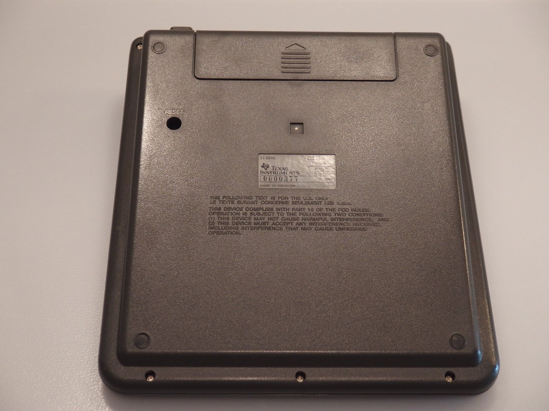 Texas Instruments Calcolatrici tascabili: Texas Instruments TI-5048 Paper-Free Taschenrechner – Usato da Gwatt (Thun) venduto da Nocturnal_99 5
