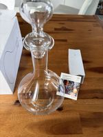 Original Glasi Hergiswil Dekantierkaraffe mit Glasstopfen – 