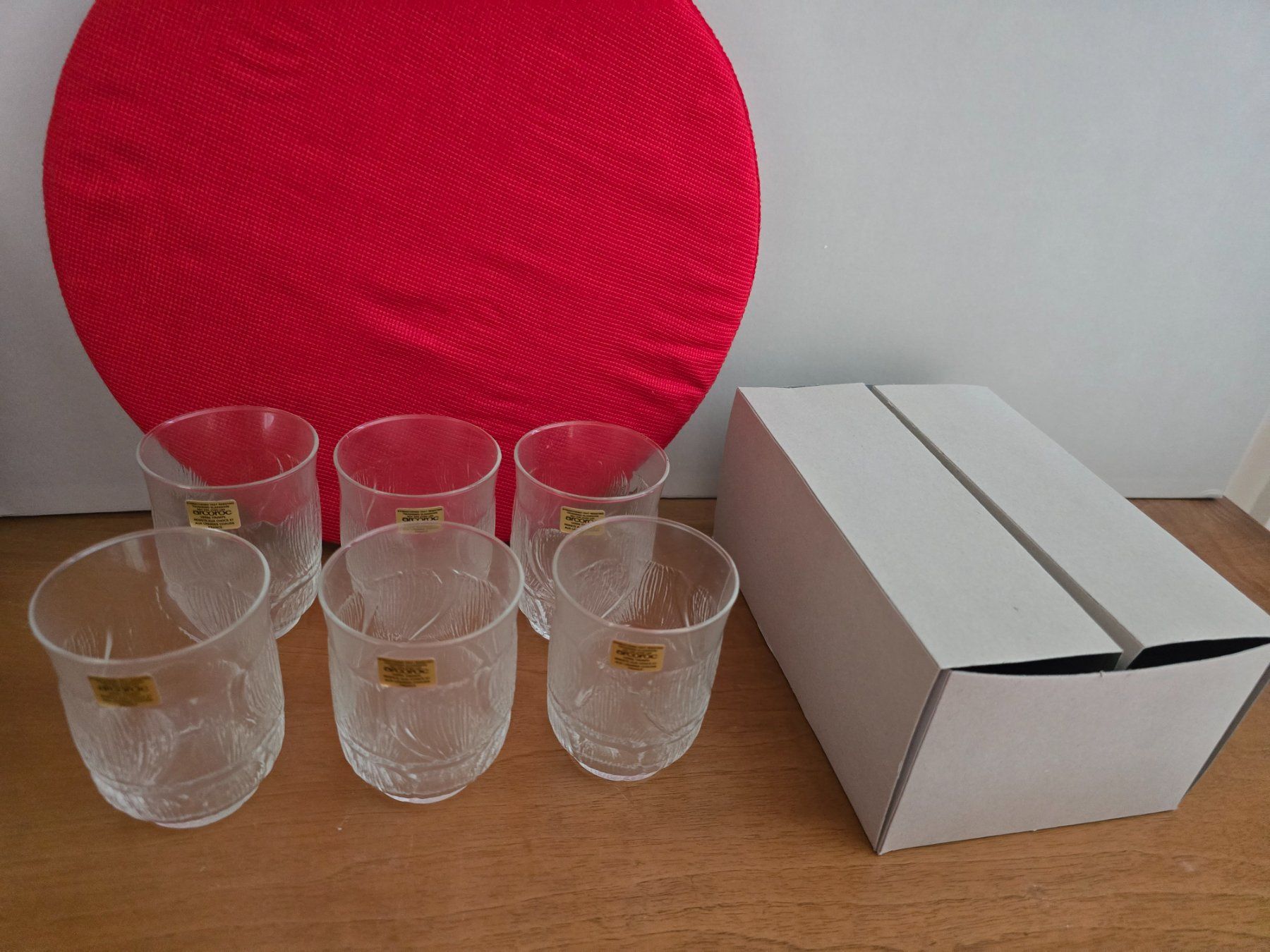 Bicchieri: Set 6 Arcoroc Saft-Gläser 60er Vintage – Nuovo e nell'imballaggio originale da Rorschacherberg venduto da Scharfeegge 3