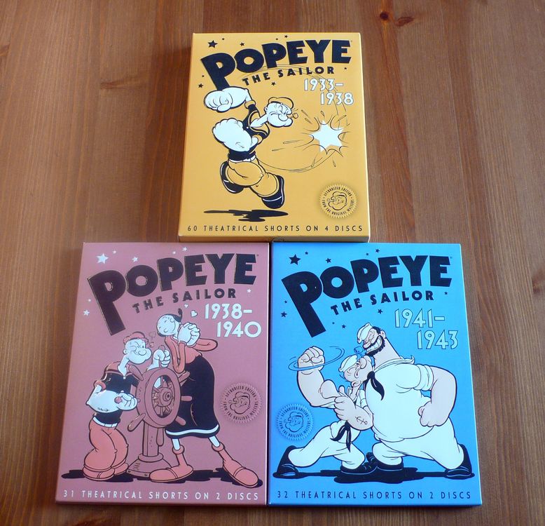 Popeye The Sailor: 1933-1943 8 DVD | Kaufen auf Ricardo