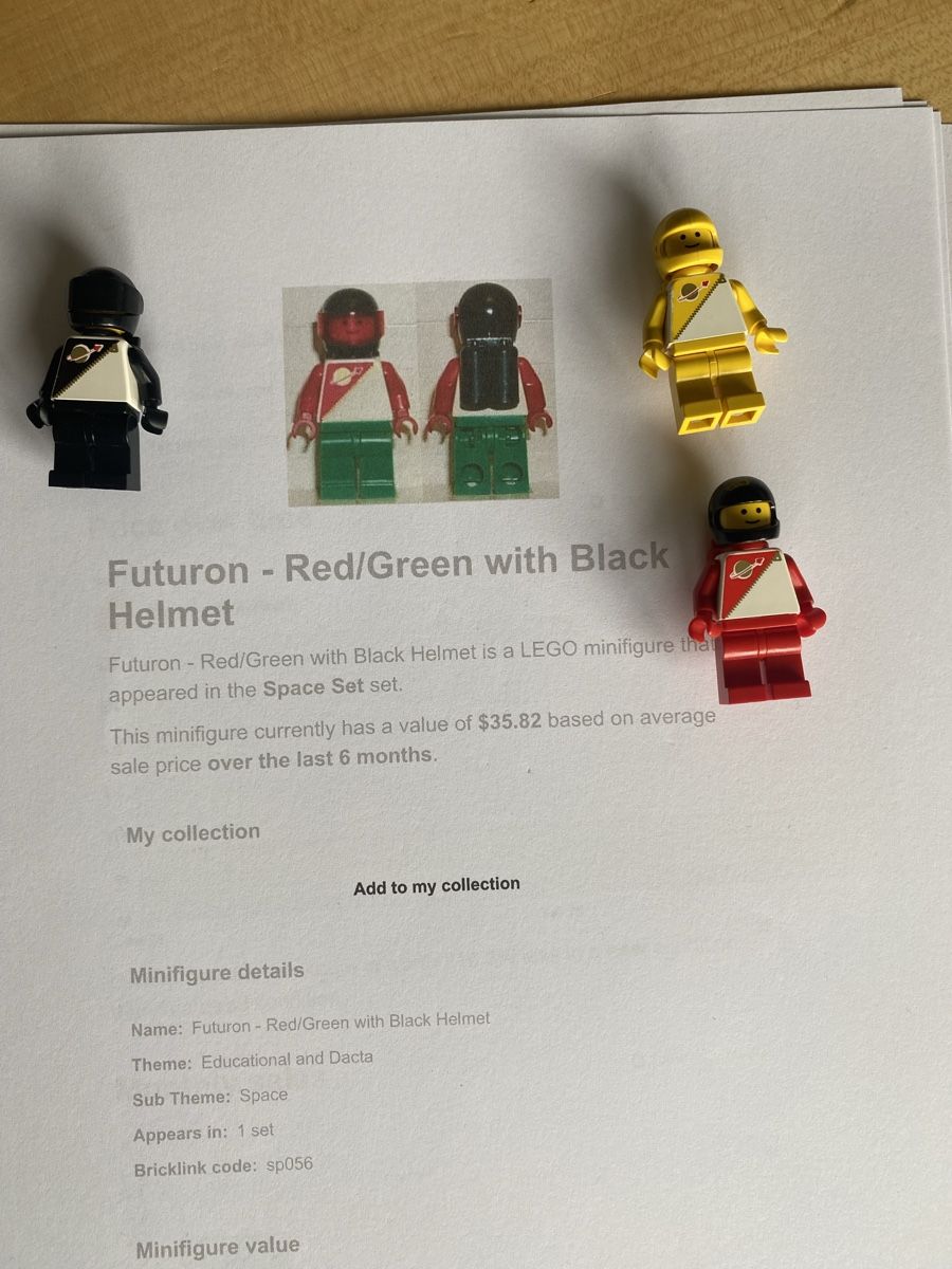Lego Spielzeuge: Lego Sammlerfiguren 3 Stk – Gebraucht aus Mosnang von Goldwasser 3