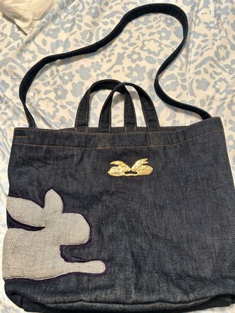 EnSoie Zürich Tasche Baumwolle Denim L