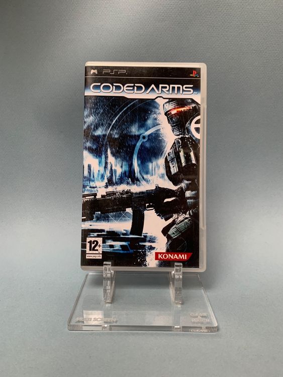 PLV Promotionnelle Coded Arms Pour Sony PSP – Bon état, Jeu Playstation