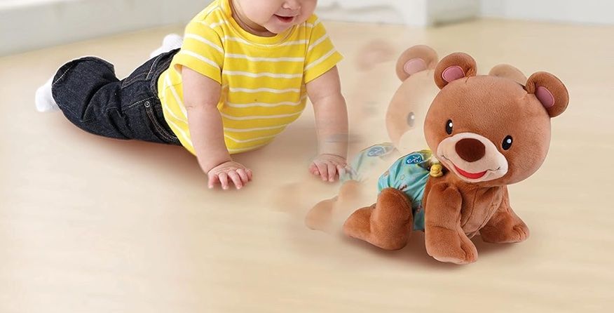 VTech Baby Crawling with Me Bear (German) - 9-36 months 3