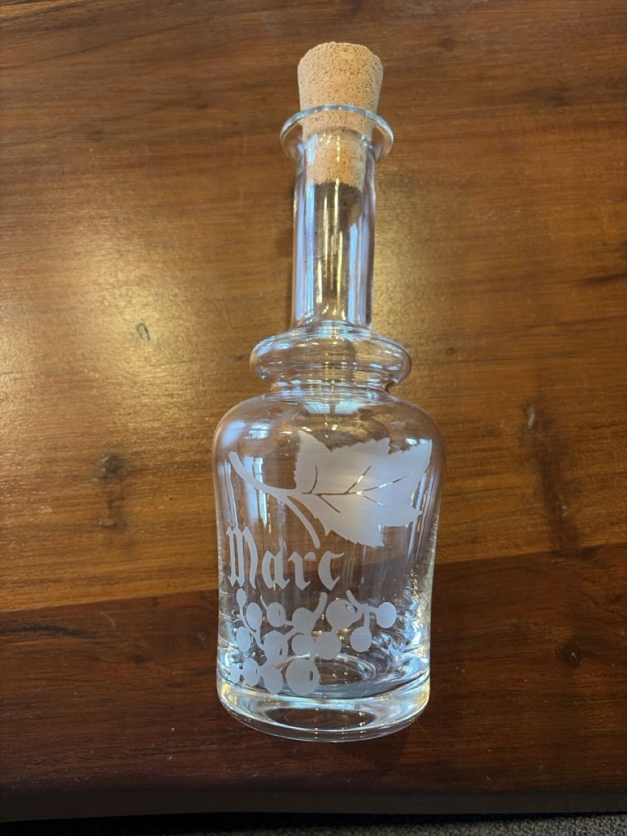 Glasi Hergiswil Altro: Schnappsflasche Glasi Hergiswil – Usato da Wiler b.Utzenstorf venduto da Farfalla73