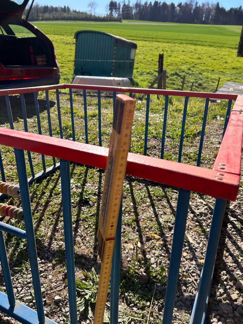 Box & Barriere di sicurezza: Sehr Farbiges Laufgitter – Usato da Aristau venduto da WalterM06 5