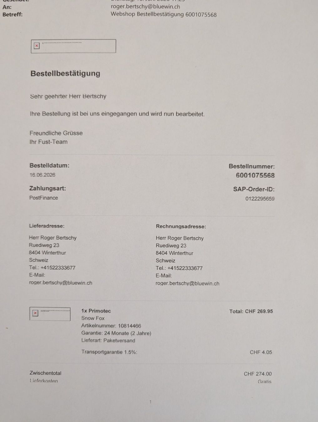 Condizionatori: Klimagerät Primotec – Nuovo (secondo la descrizione) da Winterthur venduto da Roger_Serge 1
