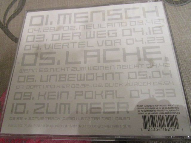 CD: Herbert Grönemeyer - Mensch CD – Usato da Olten venduto da Disc-Ausverkauf 1