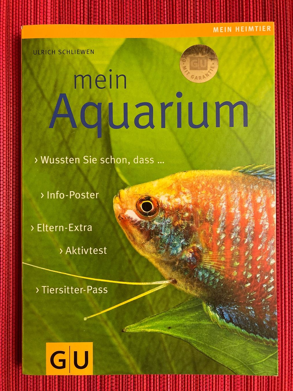 Bücher: Mein Aquarium – Gebraucht aus Baden von Yoyo1