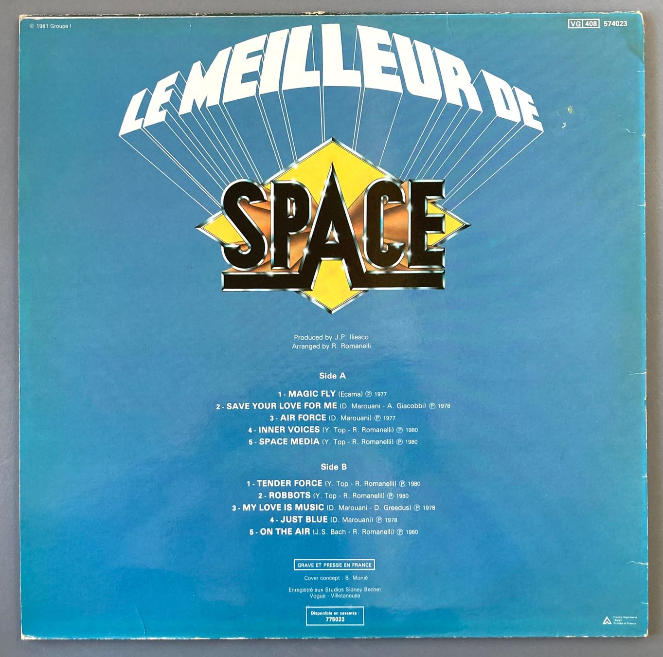 Dischi in vinile: SPACE - THE BEST OF SPACE – Usato da Poliez-Pittet venduto da Newtown-Records 1