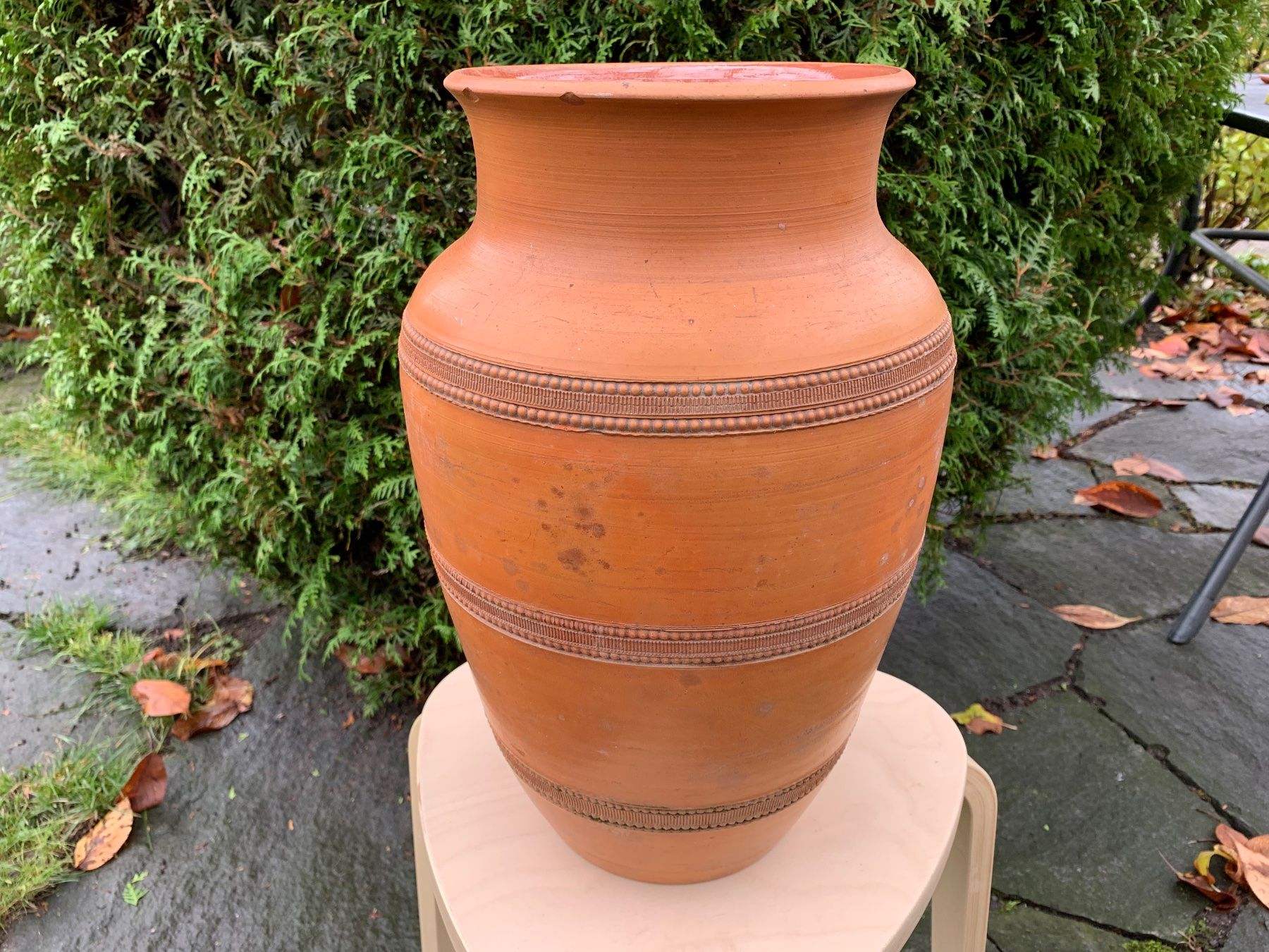 Vasi & Recipienti: sehr seltene Stauffer Bern Bodenvase aus Ton – Usato da Feldbach venduto da Olive1 2