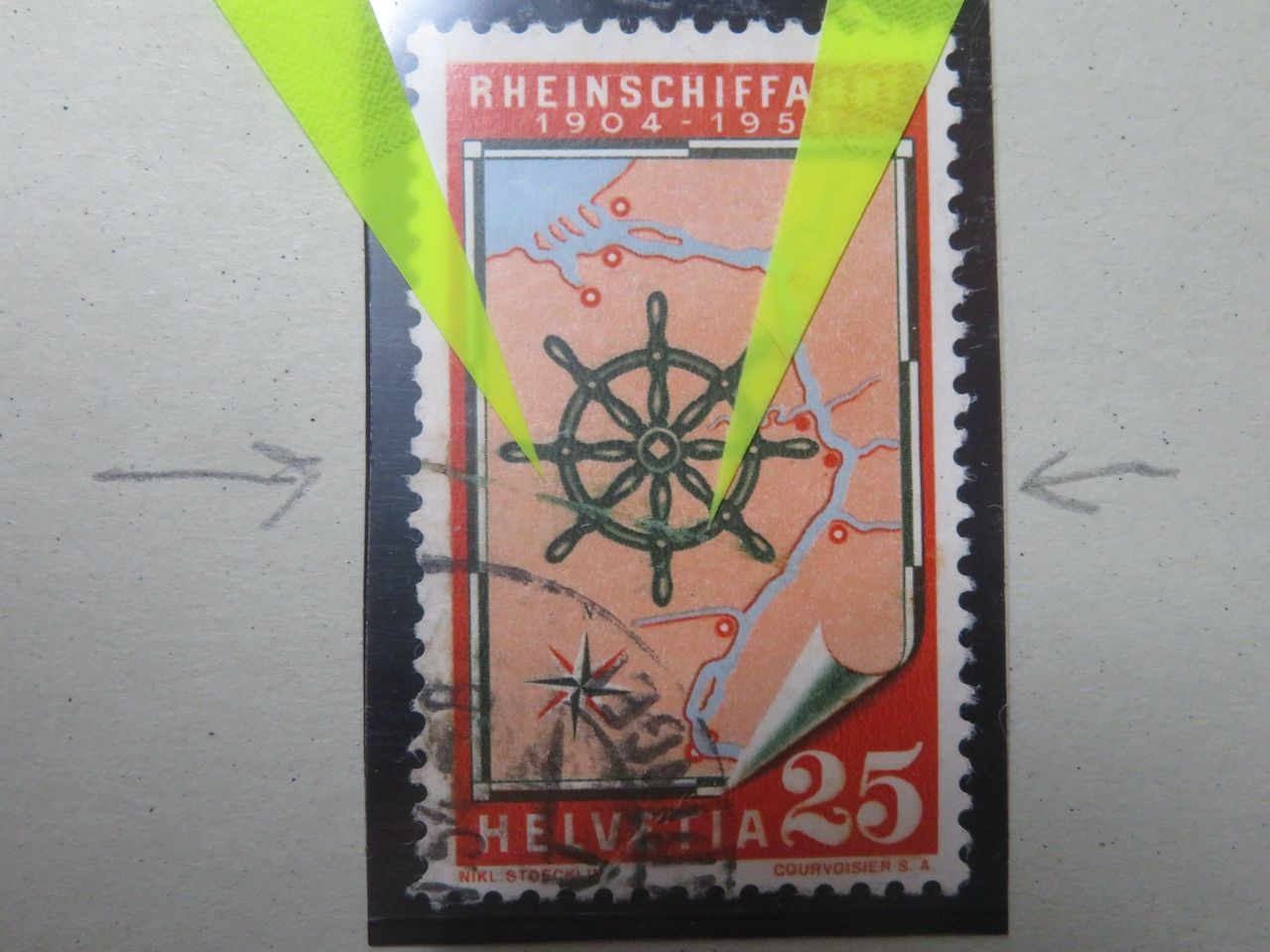Tutti i francobolli: Abart 318 Wischstrich – Usato da Spreitenbach venduto da heitersberg54
