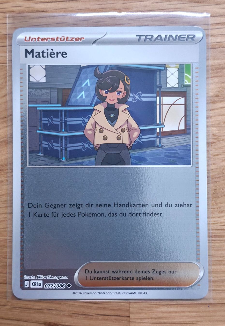 Pokémon Carte collezionabili: Matière 077/086 Wachsendes Chaos – Nuovo (secondo la descrizione) da Arbon venduto da Twist05