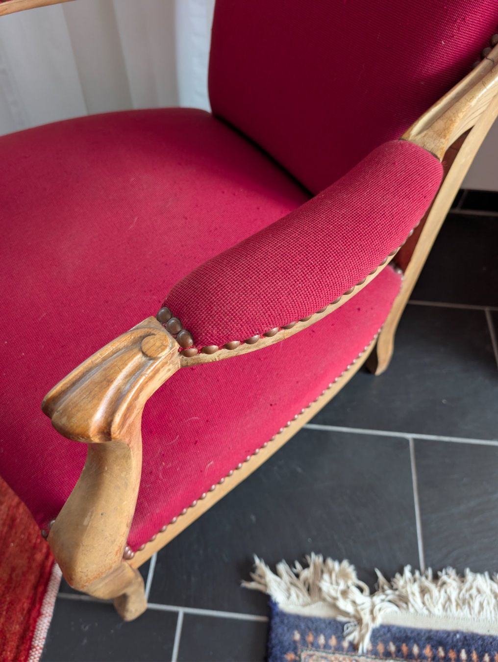 Sessel: Fauteuil Voltaire (rot) – Gebraucht aus Wetzikon ZH von Wiesenmeier 1