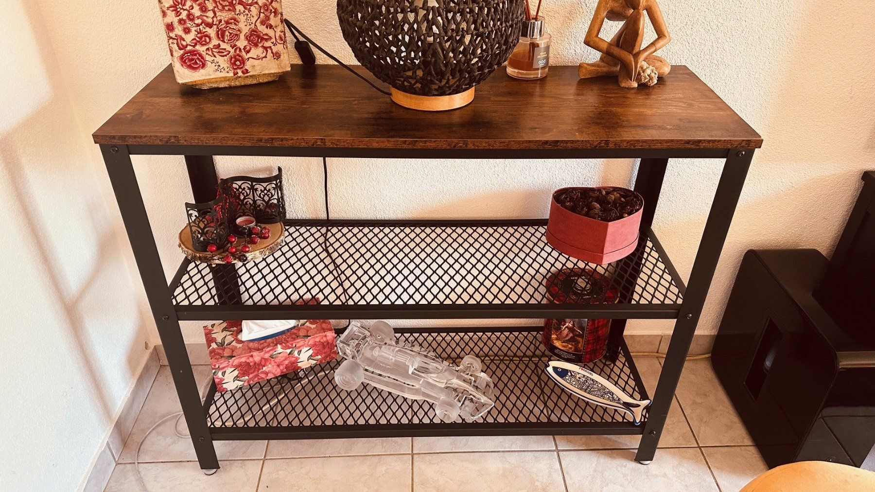 Cassettiere: Meuble console / étagère style industriel Vasagle – Usato da Genève venduto da Pasama69