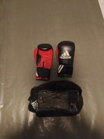 Adidas Boxhandschuhe inkl. Tasche – neuwertiger Zustand