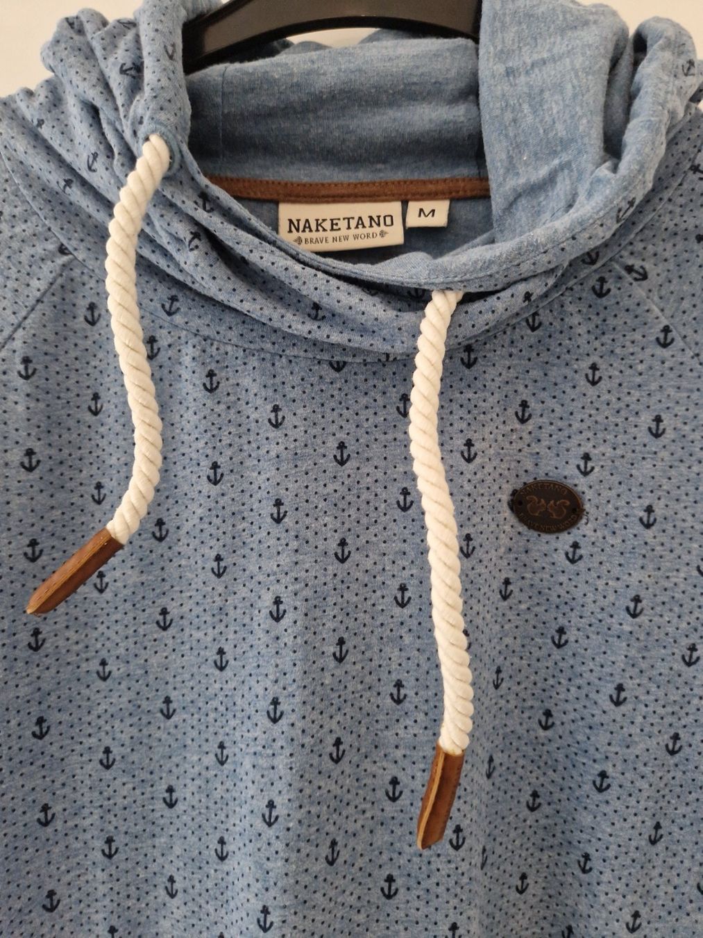 Naketano Pullover & Sweatshirts: Naketano Pullover Hoodie blau Anker Gr.M Damen – Neu (gemäss Beschreibung) aus Rheinau von inStyleSg 1