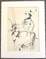 Pablo Picasso - Originale Vintage-Lithographie von 1961