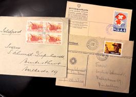 Feldpostsendungen aus den 40er-Jahren