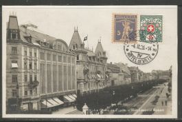 Carte P de 1926 ( La Chaux-de-Fonds / Rue Léopold Robert )