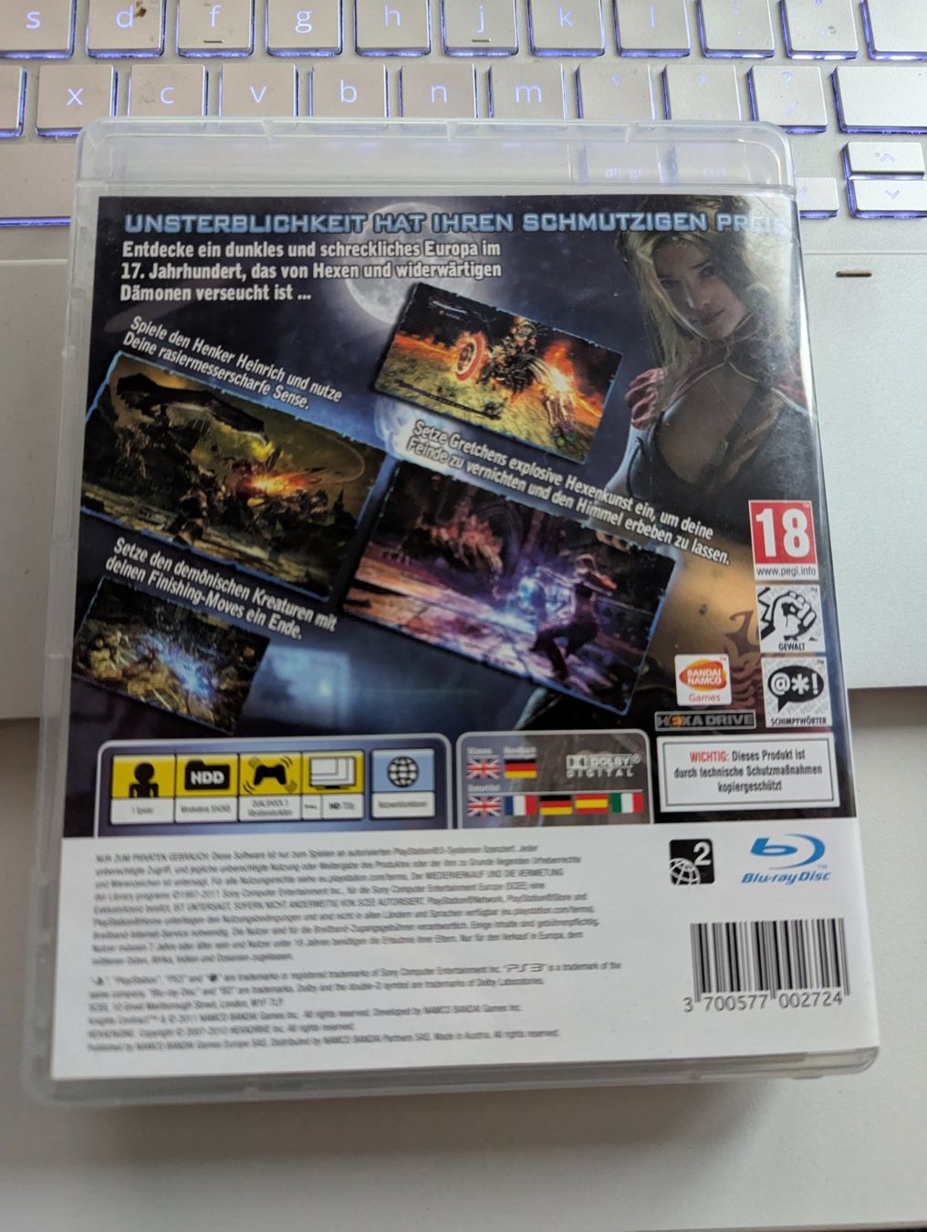 Giochi: Knights Contract  PS3 Game Playstation 3 – Usato da Hünenberg See venduto da SpecialEditionGaming 2