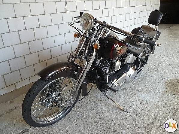 Harley-Davidson Chopper: Harley Davidson FXSTS Softail Springer  Jg. 1992 – Usato da Hauptikon venduto da Steelmausi 2