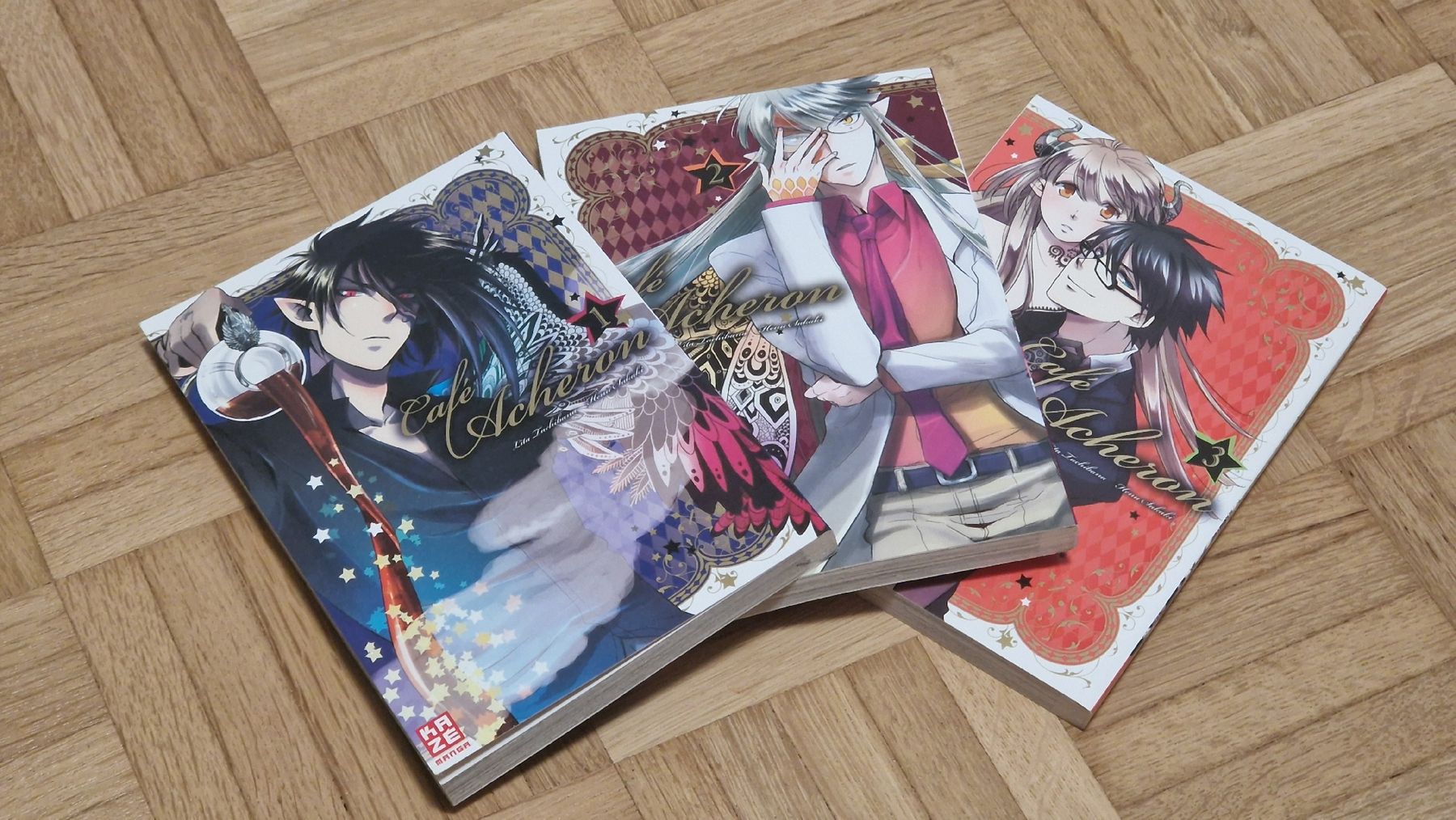 Fumetti: Manga "Cafe Acheron" 1-3 – Usato da Zürich venduto da Kaname_Madoka