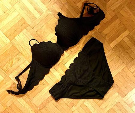 Hunkemöller Bikini M / schwarz / neu