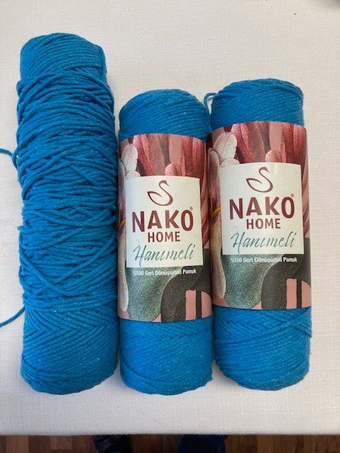Lana: Makramee Garn , Hanimeli, Nako Home 100 % Cotton Garn – Nuovo (secondo la descrizione) da Fehraltorf venduto da Vorhang
