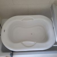 Bath changing table for baby