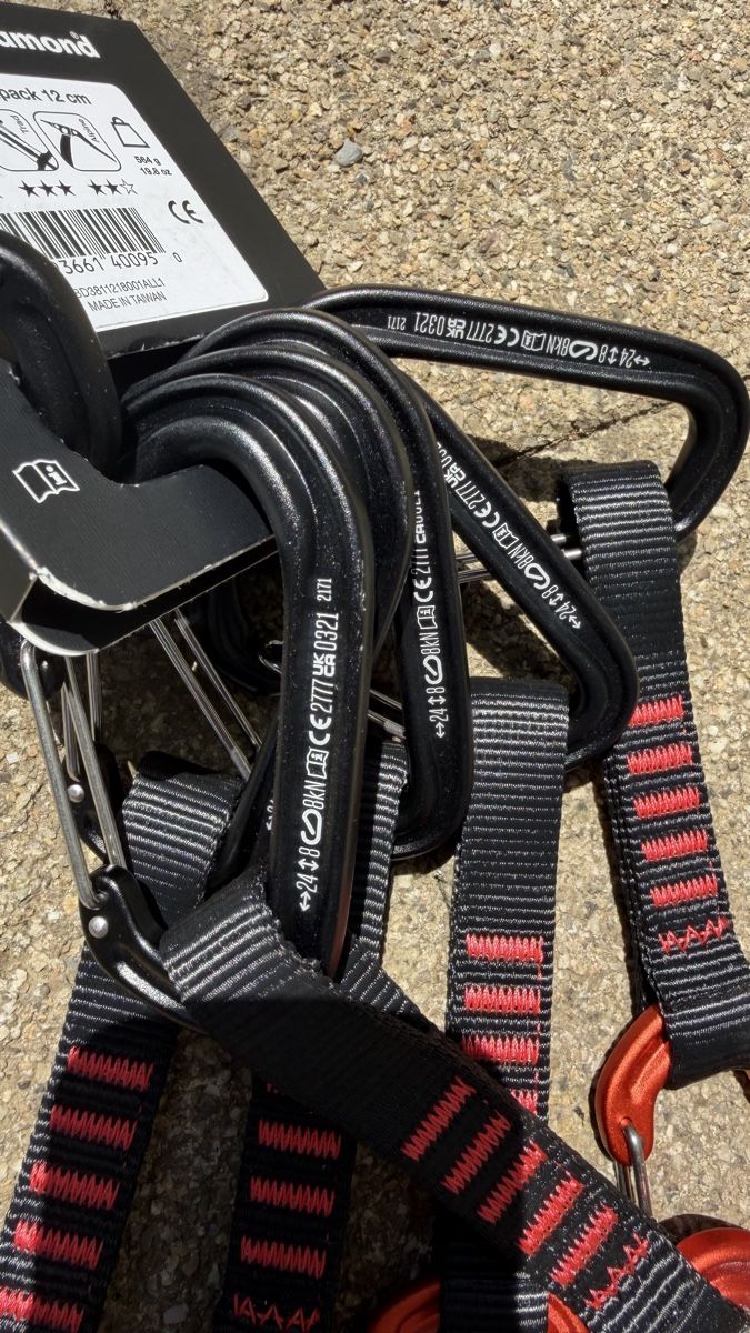 Attrezzatura da arrampicata: Kletterhacken Hotwire Quickpack 12cm – Nuovo e nell'imballaggio originale da Niederweningen venduto da erlan 2