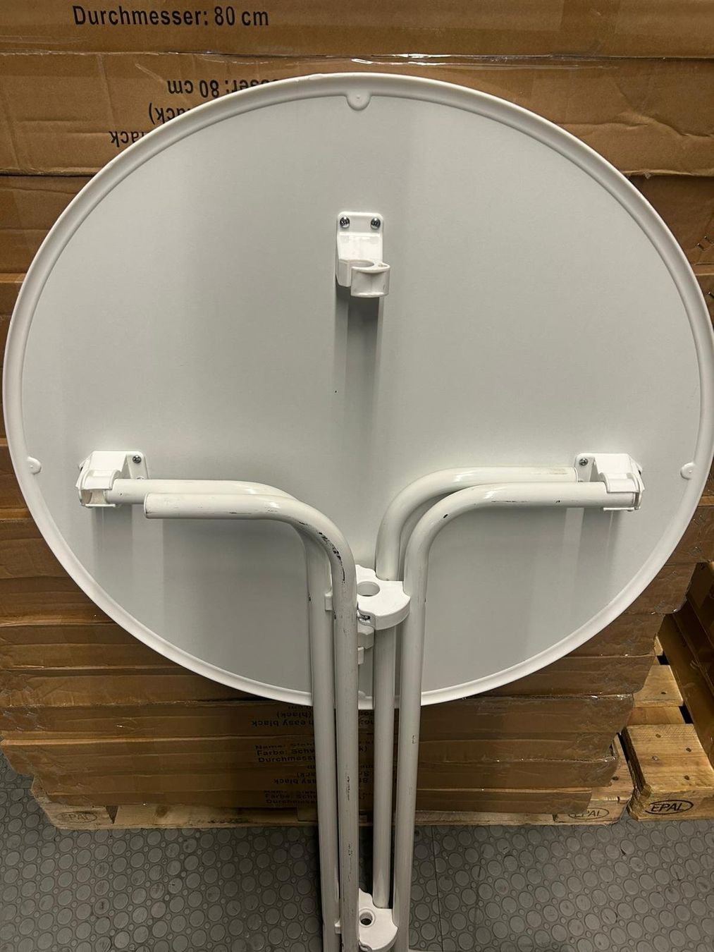 Tavoli: Stehtisch Easy White, klassisch, ca. 8 kg – Usato da Schlieren venduto da ravk 1