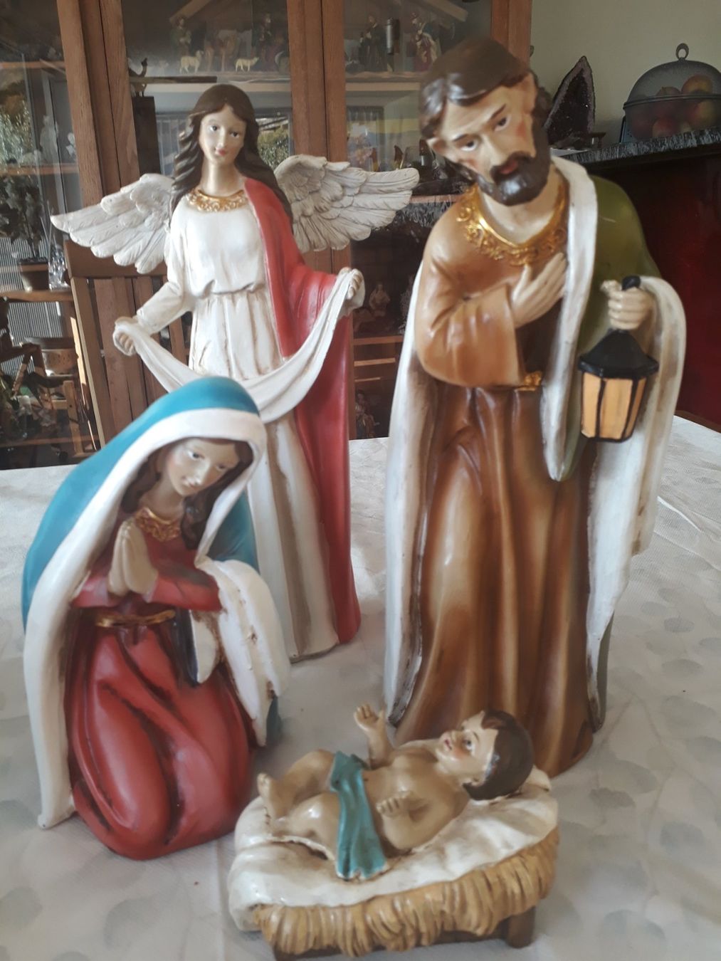 Statuette: Weihnachtskrippen Fguren – Usato da Oberhofen Thun'see venduto da Moser06 1