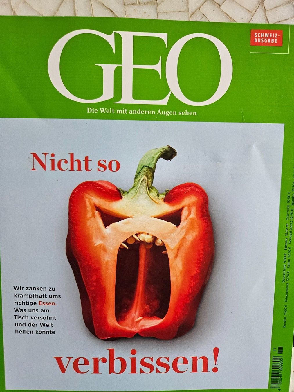 Riviste & Magazine: GEO, Nicht so verbissen – Usato da Zürich venduto da lorenzo167