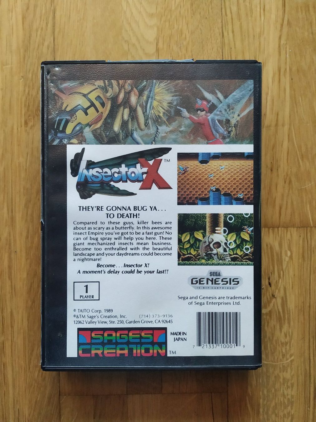 Giochi: Insector X (US) Mega Drive – Usato da Ostermundigen venduto da rotronic35 2