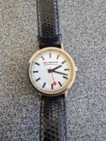 Mondaine SBB Ecumatic Uhr mit Lederarmband Weiss