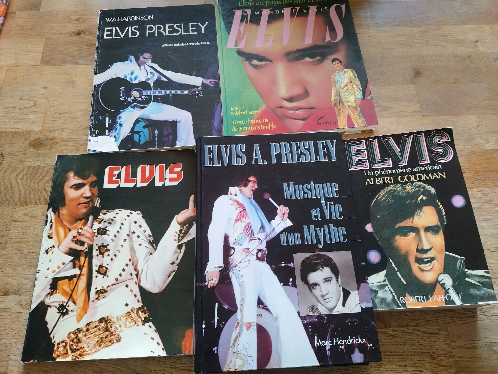 Libri: 5 livres Elvis Presley – Usato da Bex venduto da Canouille