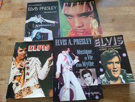 5 livres Elvis Presley
