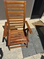 Wooden folding garden chair good condition