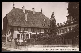 AK Vevey, Le Chateau, Hotel-Pension
