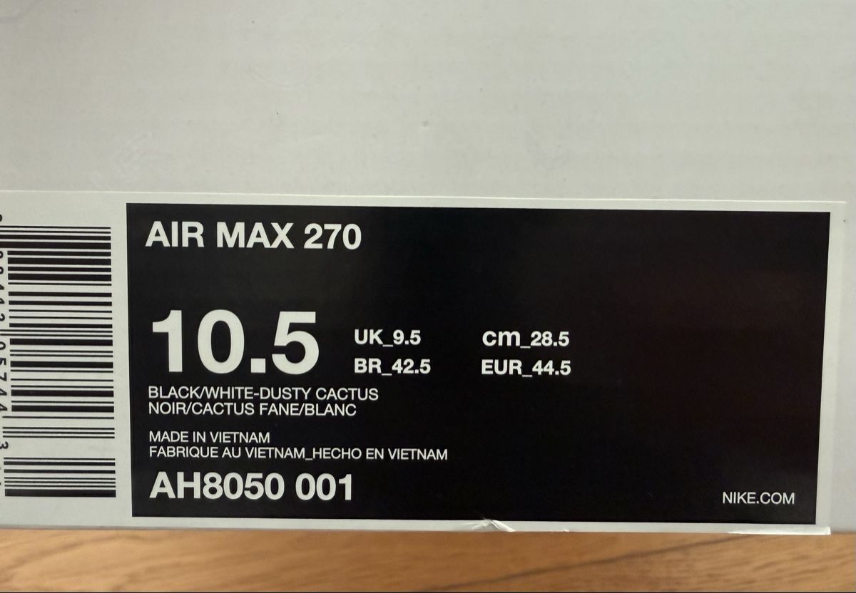 Nike Scarpe da uomo: Nike Air Max 270 Gr. 44.5 – Usato da Rubigen venduto da dor_kb9s 7