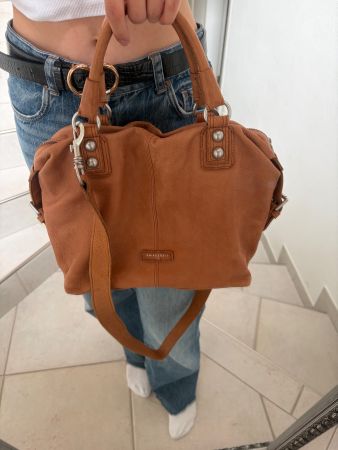 Liebeskind Berlin Vintage Leder Handtasche Top Zustand!