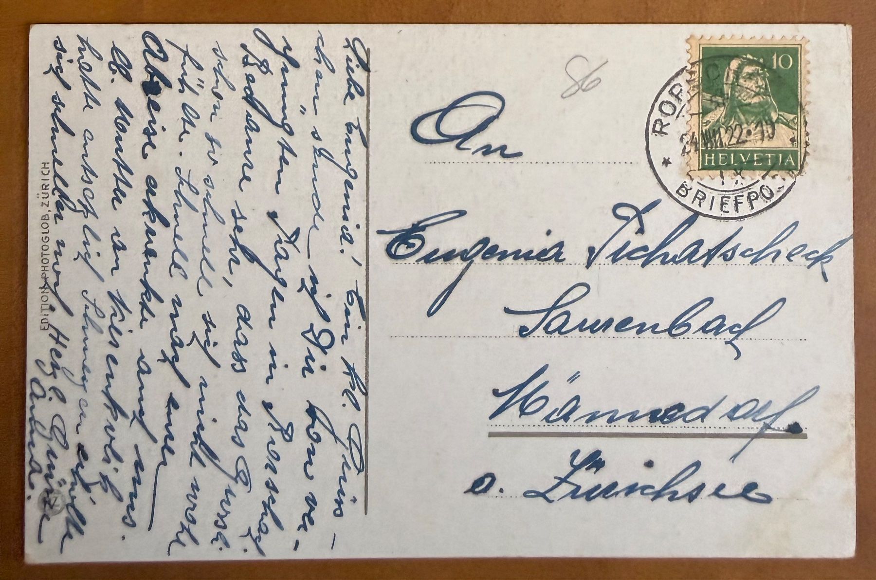 Cartes postales: Rorschach - Hafen 1922 – D'occasion à Lutry par Ediego 1