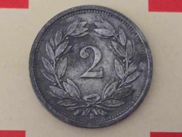 Tutti le monete: 2 Rappen 1942 ss+ – Usato da Elsau venduto da herbybay 1