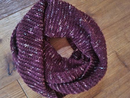 Kuscheliger Strickschal Loop für den Winter!